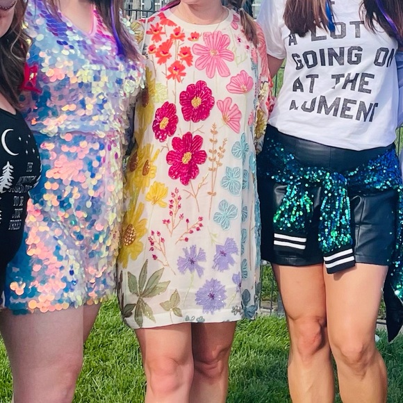 Free People Mini Jeweled Dress - Picture 4 of 9